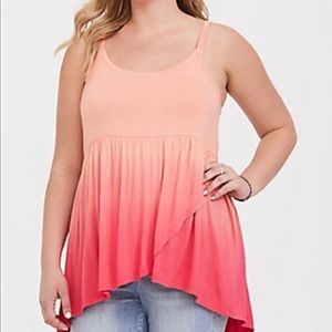 Torrid high low cami tank